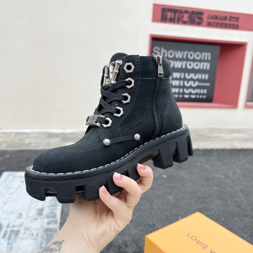 Cheap Louis Vuitton Boots For Men #1257434 Replica Wholesale [$128.00 USD] [ITEM#1257434] on Replica Louis Vuitton Boots