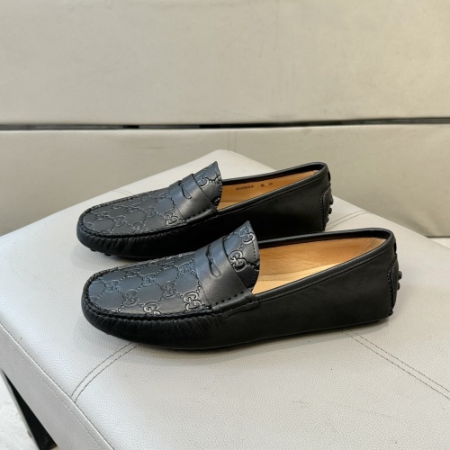 Cheap Gucci Oxfords Shoes For Men #1257457 Replica Wholesale [$85.00 USD] [ITEM#1257457] on Replica Gucci Oxfords Shoes