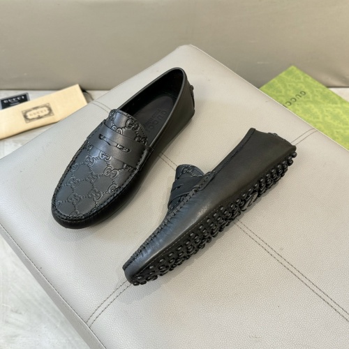 Cheap Gucci Oxfords Shoes For Men #1257459 Replica Wholesale [$85.00 USD] [ITEM#1257459] on Replica Gucci Oxfords Shoes