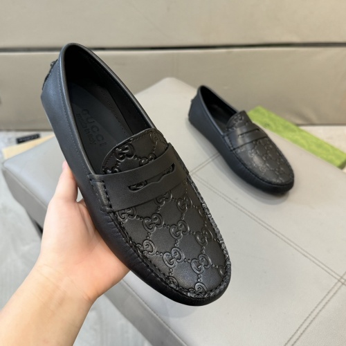 Cheap Gucci Oxfords Shoes For Men #1257459 Replica Wholesale [$85.00 USD] [ITEM#1257459] on Replica Gucci Oxfords Shoes