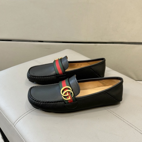 Cheap Gucci Oxfords Shoes For Men #1257464 Replica Wholesale [$85.00 USD] [ITEM#1257464] on Replica Gucci Oxfords Shoes