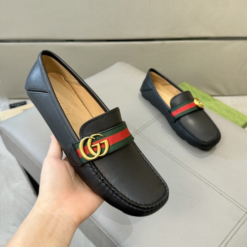 Cheap Gucci Oxfords Shoes For Men #1257464 Replica Wholesale [$85.00 USD] [ITEM#1257464] on Replica Gucci Oxfords Shoes