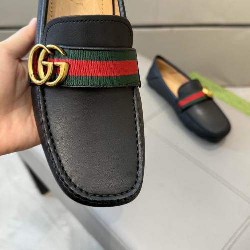 Cheap Gucci Oxfords Shoes For Men #1257464 Replica Wholesale [$85.00 USD] [ITEM#1257464] on Replica Gucci Oxfords Shoes