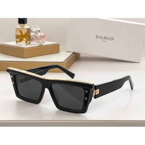 Cheap Balmain AAA Quality Sunglasses #1257487 Replica Wholesale [$80.00 USD] [ITEM#1257487] on Replica Balmain AAA Quality Sunglasses