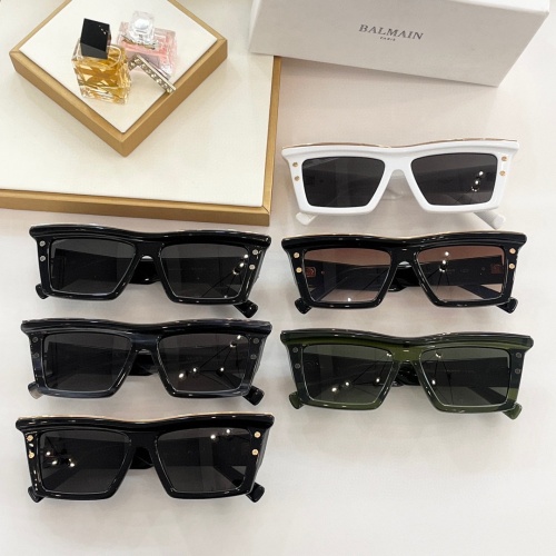 Cheap Balmain AAA Quality Sunglasses #1257487 Replica Wholesale [$80.00 USD] [ITEM#1257487] on Replica Balmain AAA Quality Sunglasses