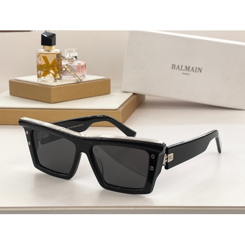 Cheap Balmain AAA Quality Sunglasses #1257488 Replica Wholesale [$80.00 USD] [ITEM#1257488] on Replica Balmain AAA Quality Sunglasses