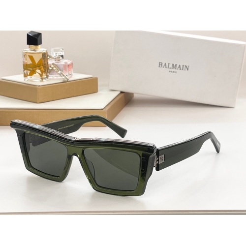 Cheap Balmain AAA Quality Sunglasses #1257492 Replica Wholesale [$80.00 USD] [ITEM#1257492] on Replica Balmain AAA Quality Sunglasses