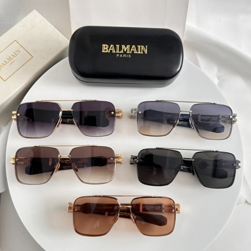 Cheap Balmain AAA Quality Sunglasses #1257494 Replica Wholesale [$80.00 USD] [ITEM#1257494] on Replica Balmain AAA Quality Sunglasses