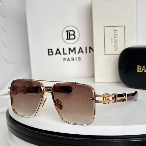 Cheap Balmain AAA Quality Sunglasses #1257495 Replica Wholesale [$80.00 USD] [ITEM#1257495] on Replica Balmain AAA Quality Sunglasses