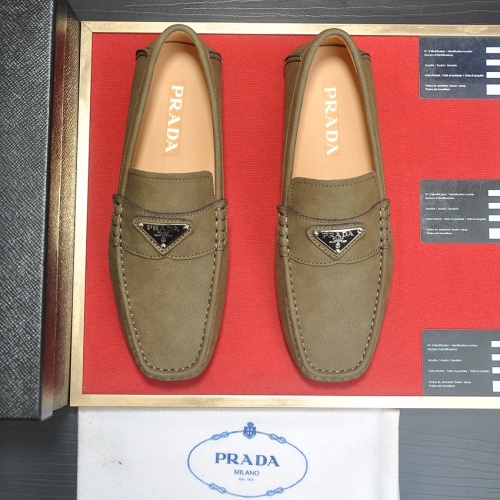 Cheap Prada Leather Shoes For Men #1257504 Replica Wholesale [$80.00 USD] [ITEM#1257504] on Replica Prada Leather Shoes