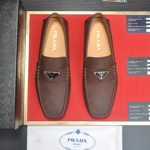 Cheap Prada Leather Shoes For Men #1257506 Replica Wholesale [$80.00 USD] [ITEM#1257506] on Replica Prada Leather Shoes