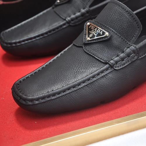 Cheap Prada Leather Shoes For Men #1257508 Replica Wholesale [$80.00 USD] [ITEM#1257508] on Replica Prada Leather Shoes