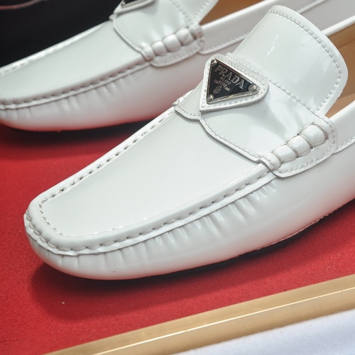 Cheap Prada Leather Shoes For Men #1257509 Replica Wholesale [$80.00 USD] [ITEM#1257509] on Replica Prada Leather Shoes