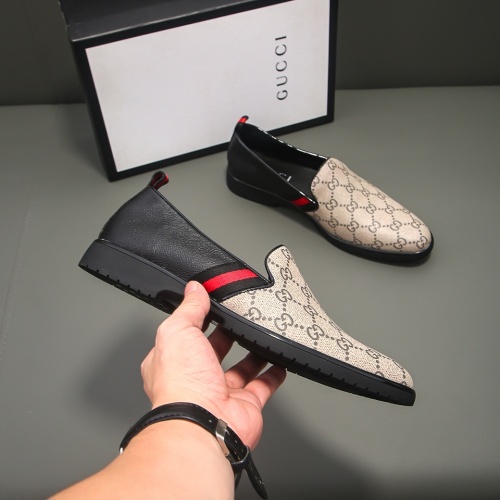 Cheap Gucci Oxfords Shoes For Men #1257520 Replica Wholesale [$72.00 USD] [ITEM#1257520] on Replica Gucci Oxfords Shoes