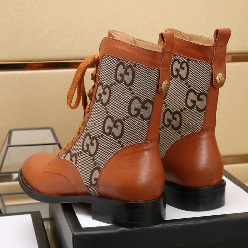 Cheap Gucci Boots For Men #1257521 Replica Wholesale [$118.00 USD] [ITEM#1257521] on Replica Gucci Boots