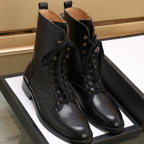 Cheap Gucci Boots For Men #1257522 Replica Wholesale [$118.00 USD] [ITEM#1257522] on Replica Gucci Boots