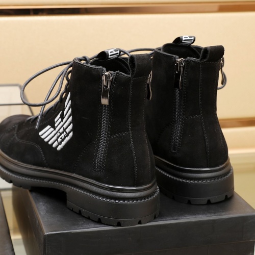 Cheap Armani Boots For Men #1257525 Replica Wholesale [$96.00 USD] [ITEM#1257525] on Replica Armani Boots