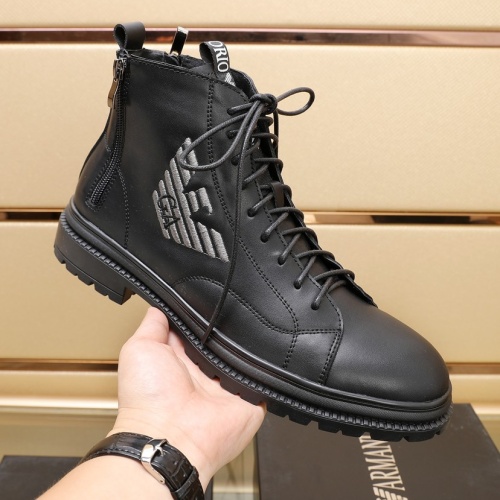 Cheap Armani Boots For Men #1257526 Replica Wholesale [$96.00 USD] [ITEM#1257526] on Replica Armani Boots