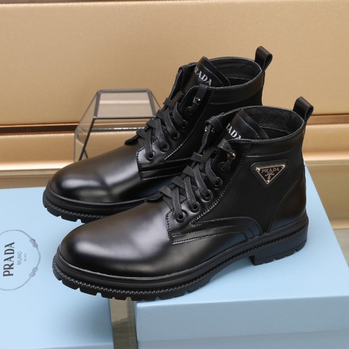 Cheap Prada Boots For Men #1257528 Replica Wholesale [$96.00 USD] [ITEM#1257528] on Replica Prada Boots