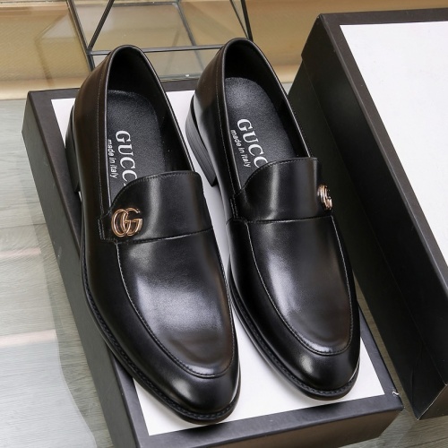 Cheap Gucci Oxfords Shoes For Men #1257539 Replica Wholesale [$92.00 USD] [ITEM#1257539] on Replica Gucci Oxfords Shoes