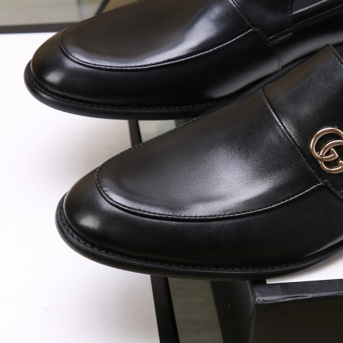 Cheap Gucci Oxfords Shoes For Men #1257539 Replica Wholesale [$92.00 USD] [ITEM#1257539] on Replica Gucci Oxfords Shoes