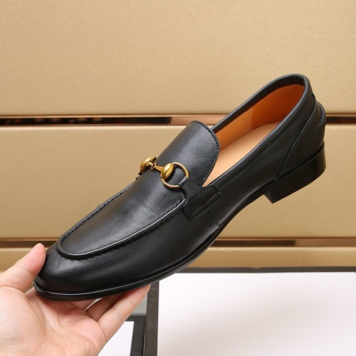 Cheap Gucci Oxfords Shoes For Men #1257541 Replica Wholesale [$98.00 USD] [ITEM#1257541] on Replica Gucci Oxfords Shoes