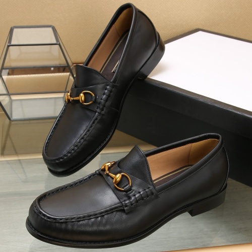 Cheap Gucci Oxfords Shoes For Men #1257542 Replica Wholesale [$98.00 USD] [ITEM#1257542] on Replica Gucci Oxfords Shoes