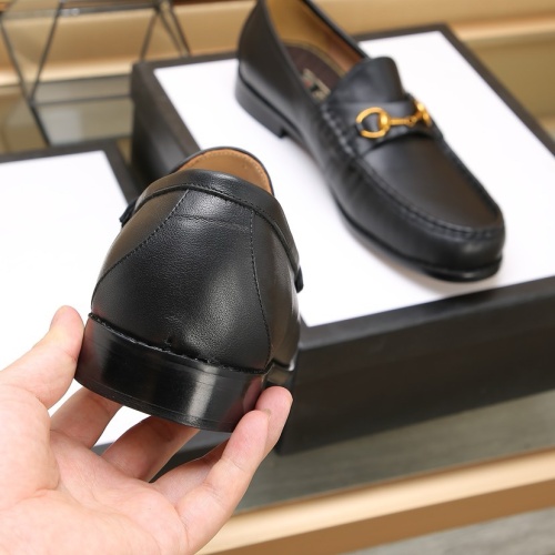 Cheap Gucci Oxfords Shoes For Men #1257542 Replica Wholesale [$98.00 USD] [ITEM#1257542] on Replica Gucci Oxfords Shoes