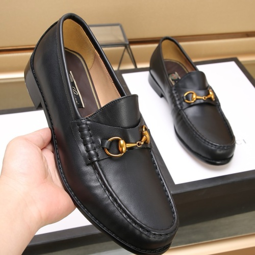 Cheap Gucci Oxfords Shoes For Men #1257542 Replica Wholesale [$98.00 USD] [ITEM#1257542] on Replica Gucci Oxfords Shoes