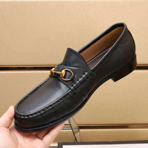 Cheap Gucci Oxfords Shoes For Men #1257542 Replica Wholesale [$98.00 USD] [ITEM#1257542] on Replica Gucci Oxfords Shoes