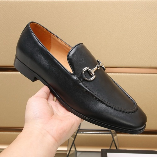 Cheap Gucci Oxfords Shoes For Men #1257543 Replica Wholesale [$98.00 USD] [ITEM#1257543] on Replica Gucci Oxfords Shoes