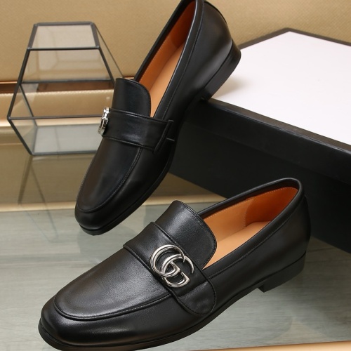 Cheap Gucci Oxfords Shoes For Men #1257544 Replica Wholesale [$98.00 USD] [ITEM#1257544] on Replica Gucci Oxfords Shoes