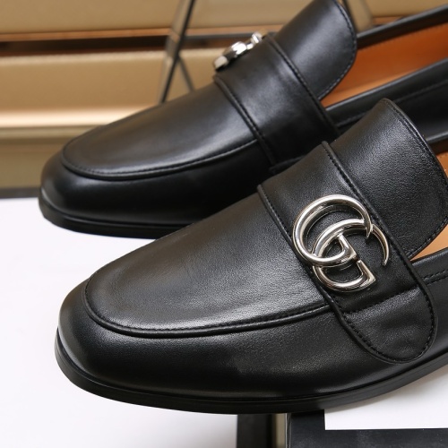 Cheap Gucci Oxfords Shoes For Men #1257544 Replica Wholesale [$98.00 USD] [ITEM#1257544] on Replica Gucci Oxfords Shoes