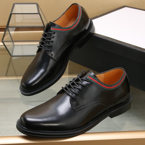 Cheap Gucci Oxfords Shoes For Men #1257545 Replica Wholesale [$98.00 USD] [ITEM#1257545] on Replica Gucci Oxfords Shoes