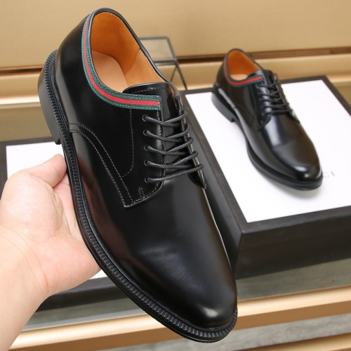 Cheap Gucci Oxfords Shoes For Men #1257545 Replica Wholesale [$98.00 USD] [ITEM#1257545] on Replica Gucci Oxfords Shoes