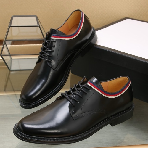 Cheap Gucci Oxfords Shoes For Men #1257546 Replica Wholesale [$98.00 USD] [ITEM#1257546] on Replica Gucci Oxfords Shoes