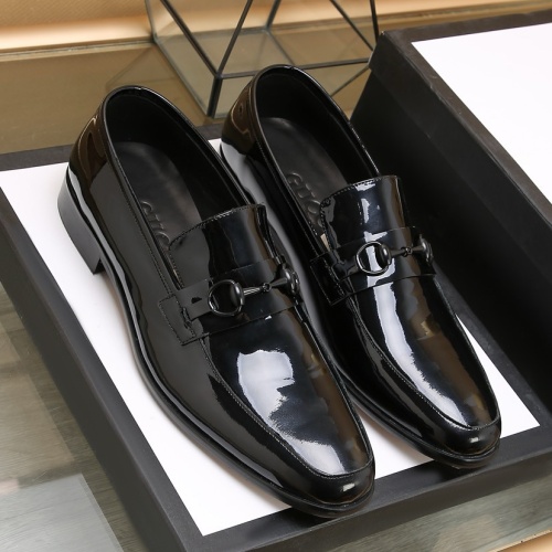 Cheap Gucci Oxfords Shoes For Men #1257547 Replica Wholesale [$98.00 USD] [ITEM#1257547] on Replica Gucci Oxfords Shoes