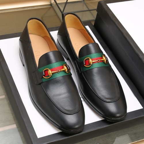 Cheap Gucci Oxfords Shoes For Men #1257549 Replica Wholesale [$98.00 USD] [ITEM#1257549] on Replica Gucci Oxfords Shoes