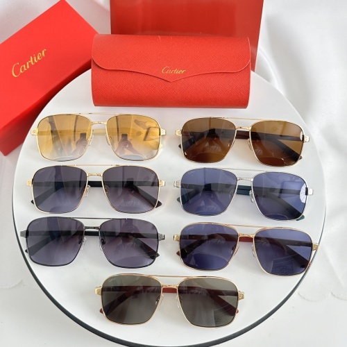 Cheap Cartier AAA Quality Sunglassess #1257555 Replica Wholesale [$48.00 USD] [ITEM#1257555] on Replica Cartier AAA Quality Sunglassess