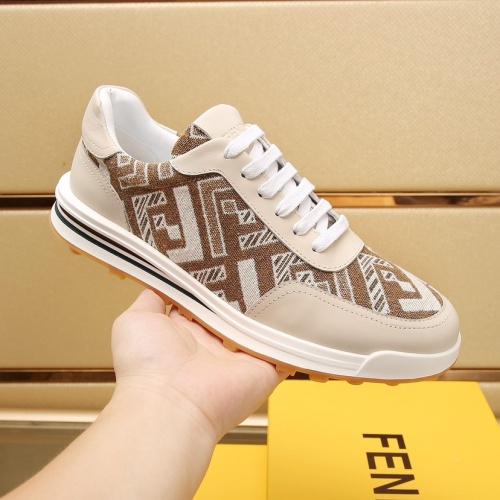 Cheap Fendi Casual Shoes For Men #1257591 Replica Wholesale [$88.00 USD] [ITEM#1257591] on Replica Fendi Casual Shoes