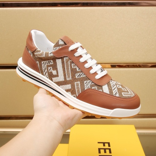 Cheap Fendi Casual Shoes For Men #1257592 Replica Wholesale [$88.00 USD] [ITEM#1257592] on Replica Fendi Casual Shoes