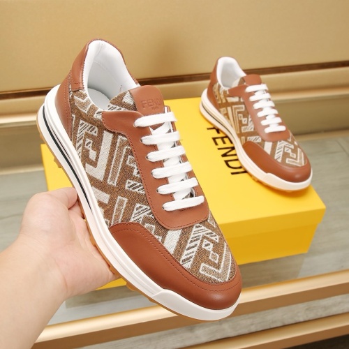 Cheap Fendi Casual Shoes For Men #1257592 Replica Wholesale [$88.00 USD] [ITEM#1257592] on Replica Fendi Casual Shoes