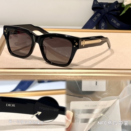 Cheap Christian Dior AAA Quality Sunglasses #1257593 Replica Wholesale [$72.00 USD] [ITEM#1257593] on Replica Christian Dior AAA Quality Sunglasses