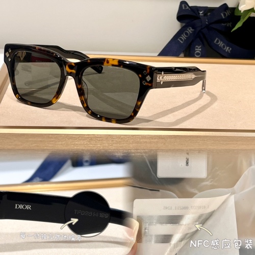 Cheap Christian Dior AAA Quality Sunglasses #1257596 Replica Wholesale [$72.00 USD] [ITEM#1257596] on Replica Christian Dior AAA Quality Sunglasses