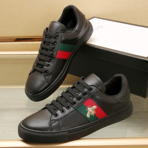 Cheap Gucci Casual Shoes For Men #1257623 Replica Wholesale [$85.00 USD] [ITEM#1257623] on Replica Gucci Casual Shoes