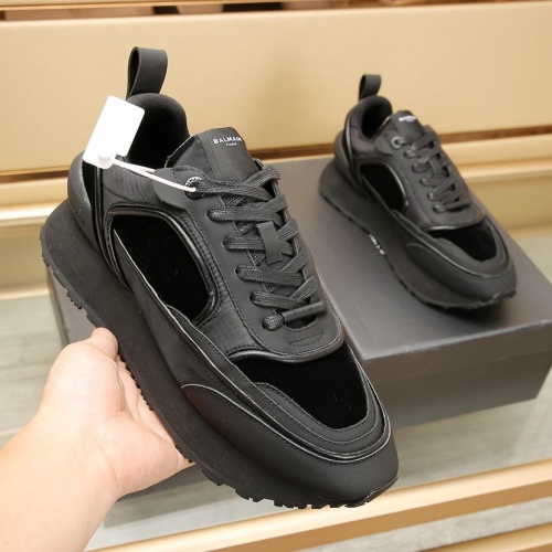 Cheap Balmain Casual Shoes For Men #1257649 Replica Wholesale [$112.00 USD] [ITEM#1257649] on Replica Balmain Casual Shoes