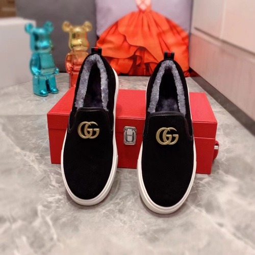 Cheap Gucci Casual Shoes For Men #1257660 Replica Wholesale [$64.00 USD] [ITEM#1257660] on Replica Gucci Casual Shoes