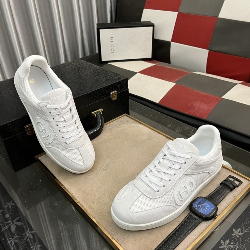 Cheap Gucci Casual Shoes For Men #1257664 Replica Wholesale [$68.00 USD] [ITEM#1257664] on Replica Gucci Casual Shoes