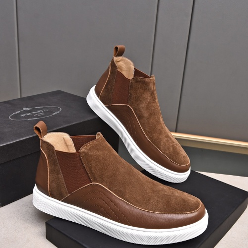 Cheap Prada Boots For Men #1257671 Replica Wholesale [$82.00 USD] [ITEM#1257671] on Replica Prada Boots