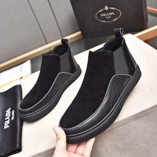 Cheap Prada Boots For Men #1257672 Replica Wholesale [$82.00 USD] [ITEM#1257672] on Replica Prada Boots